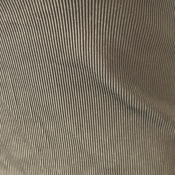 Aerie Black Ribbed V-Neck Tank Top Built-in Shelf Bra Cropped Summer Festival - Picture 8 of 13